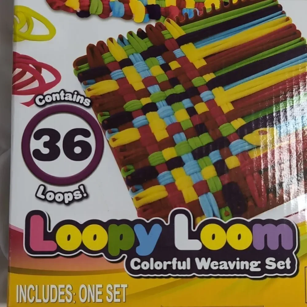 Creative Kids Loopy Loom Colorful Weaving Set, NEW - Picture 2 of 6